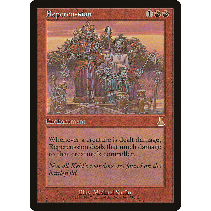 Repercussion (Retro Frame) | Inglés | EX | UDS 1