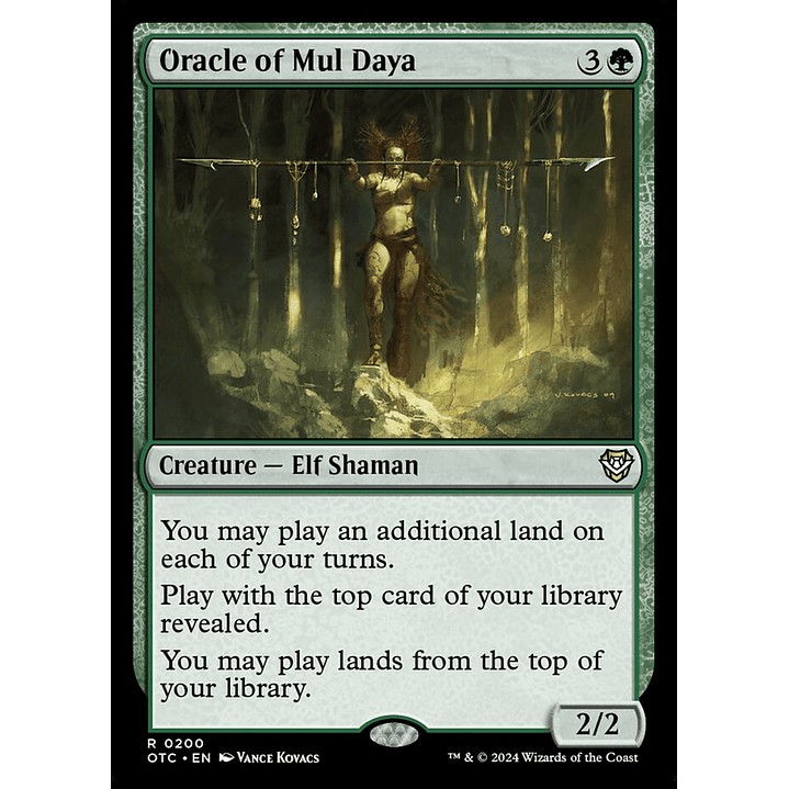 Oracle of Mul Daya | Inglés | NM | OTC 1