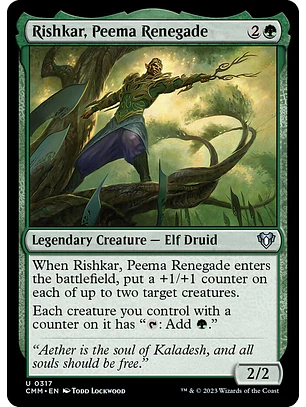 Rishkar, Peema Renegade | Inglés | NM | CMM