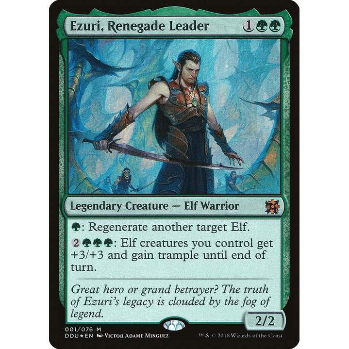 Ezuri, Renegade Leader (foil) | Inglés | NM | DDU 1