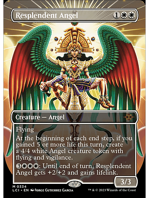 Resplendent Angel (Borderless foil) | Inglés | NM | LCI
