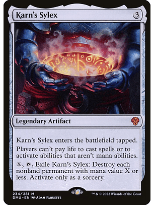 Karn's Sylex | Inglés | NM | DMU