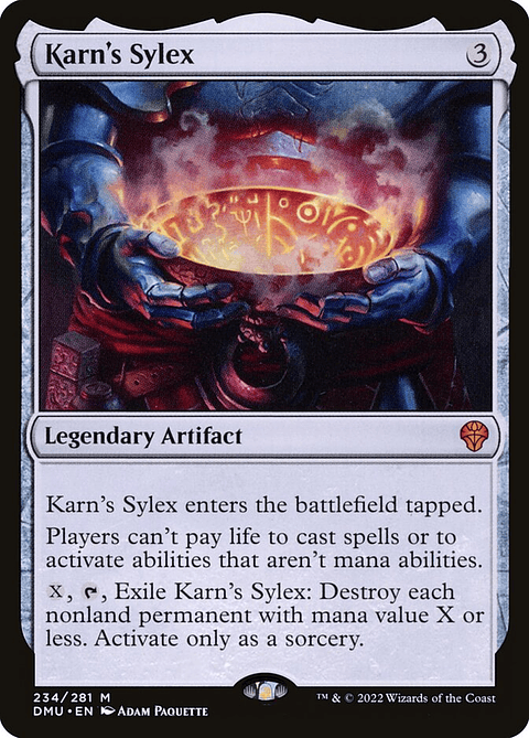 Karn's Sylex | Inglés | NM | DMU