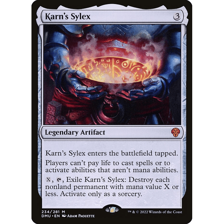 Karn's Sylex | Inglés | NM | DMU 1