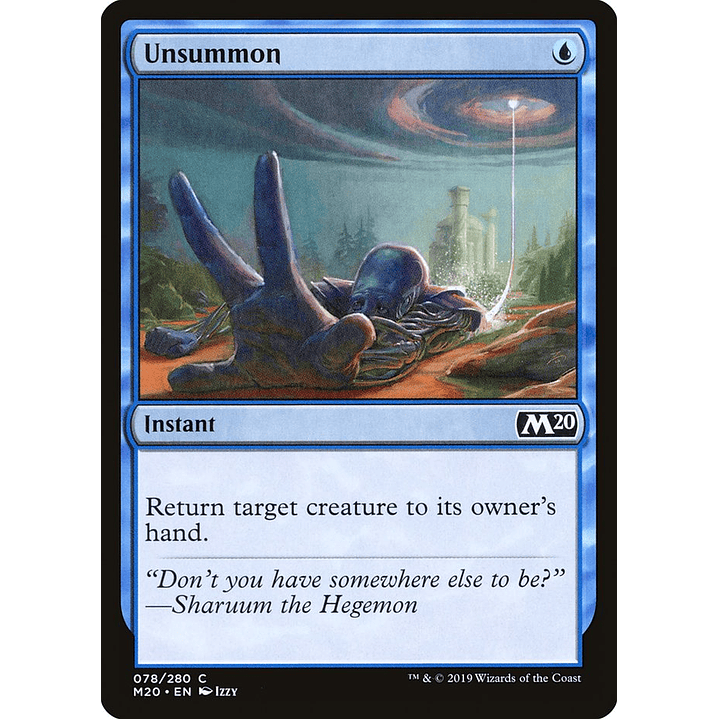 Unsummon | Inglés | NM | M20 1