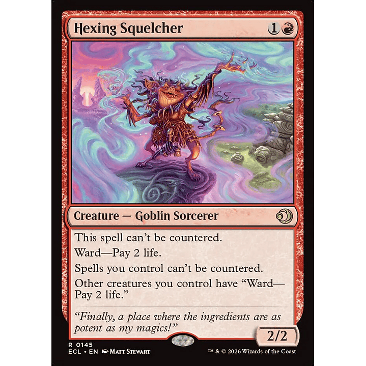 Hexing Squelcher (foil) | Inglés | NM | ECL 1