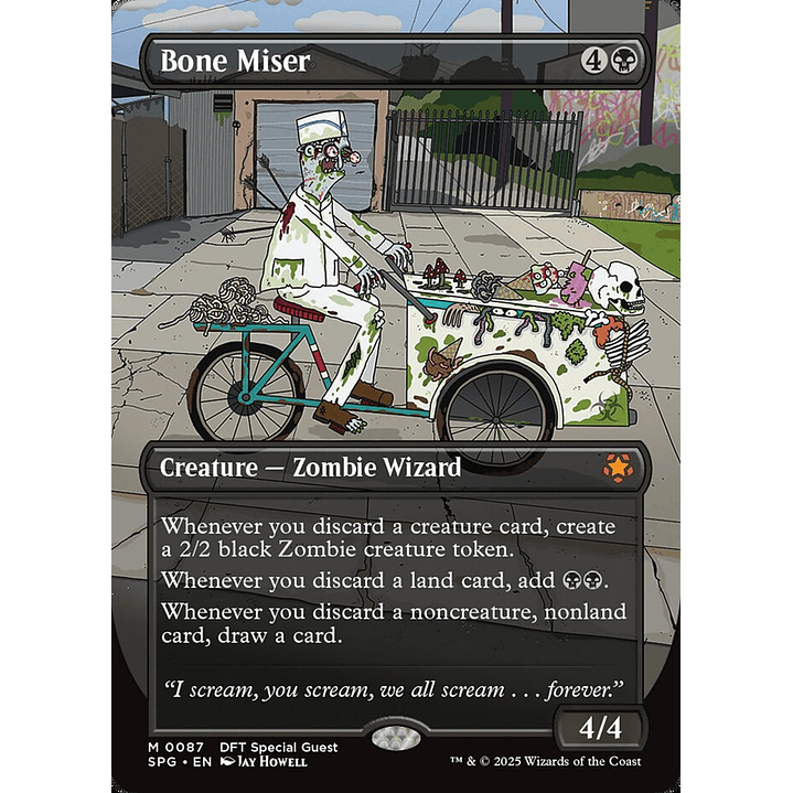 Bone Miser (Borderless foil) | Inglés | NM | SPG 1
