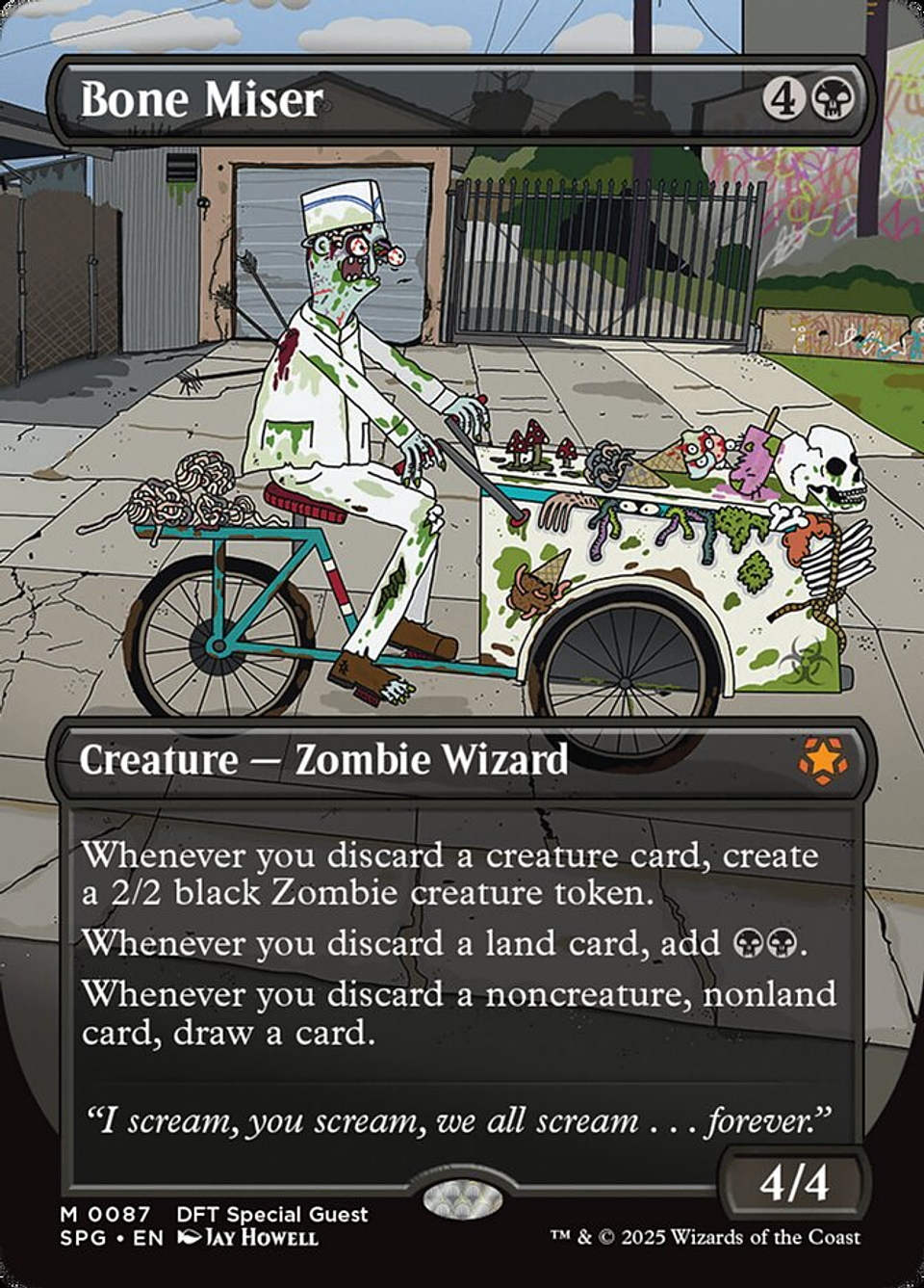 Bone Miser (Borderless foil) | Inglés | NM | SPG 1