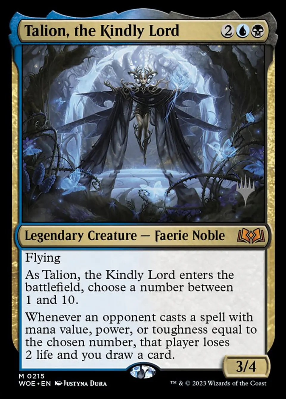 Talion, the Kindly Lord | Inglés | NM | PWOE 1
