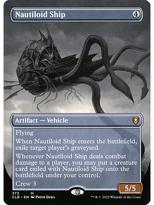 Nautiloid Ship (Borderless) | Inglés | NM | CLB