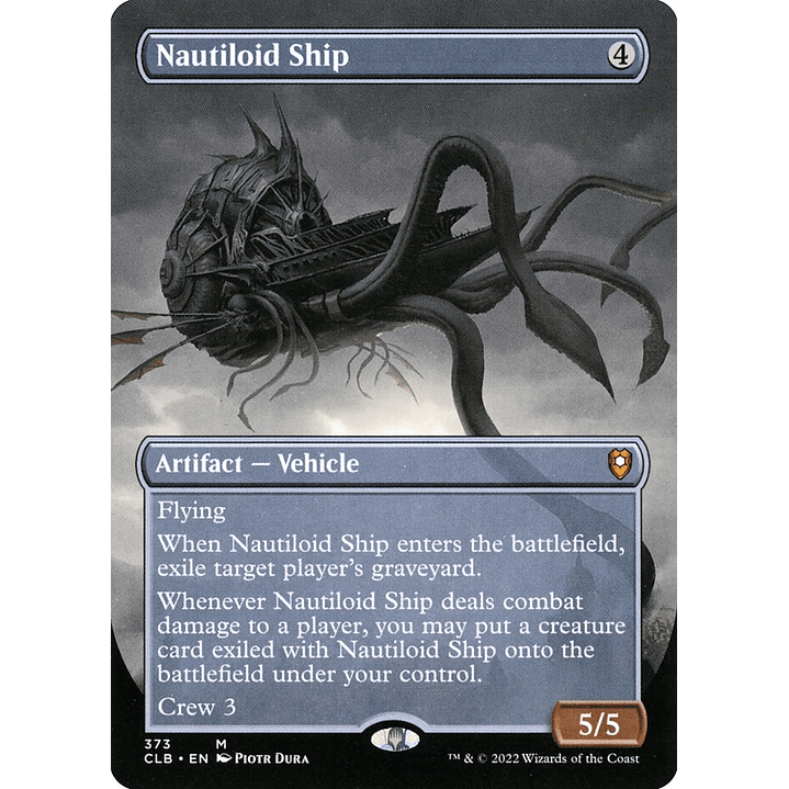 Nautiloid Ship (Borderless) | Inglés | NM | CLB 1