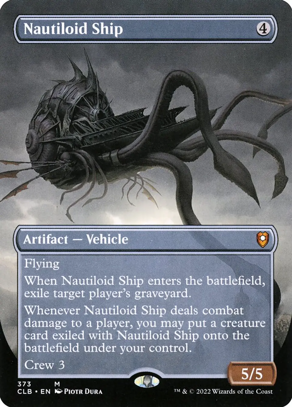 Nautiloid Ship (Borderless) | Inglés | NM | CLB 1