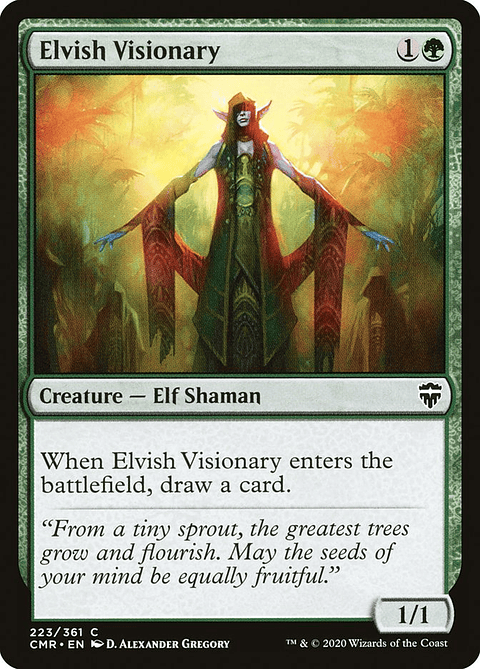 Elvish Visionary | Español | NM | CMR