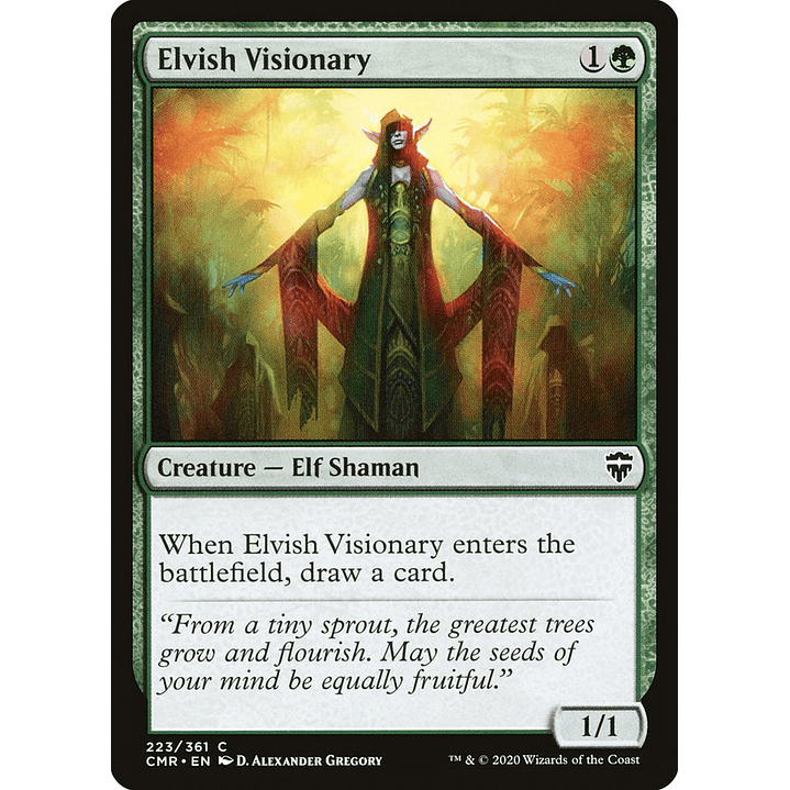 Elvish Visionary | Español | NM | CMR 1