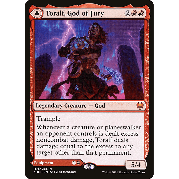 Toralf, God of Fury // Toralf's Hammer | Español | NM | KHM 1