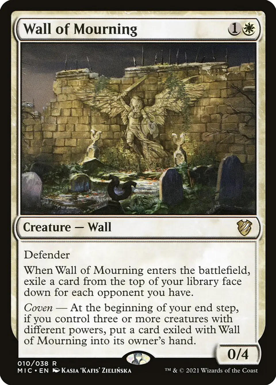 Wall of Mourning | Inglés | NM | MIC 1