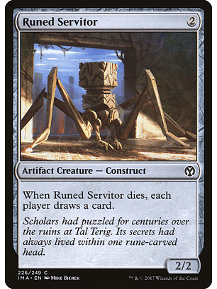 Runed Servitor | Inglés | NM | IMA