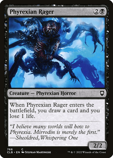 Phyrexian Rager | Inglés | NM | CLB