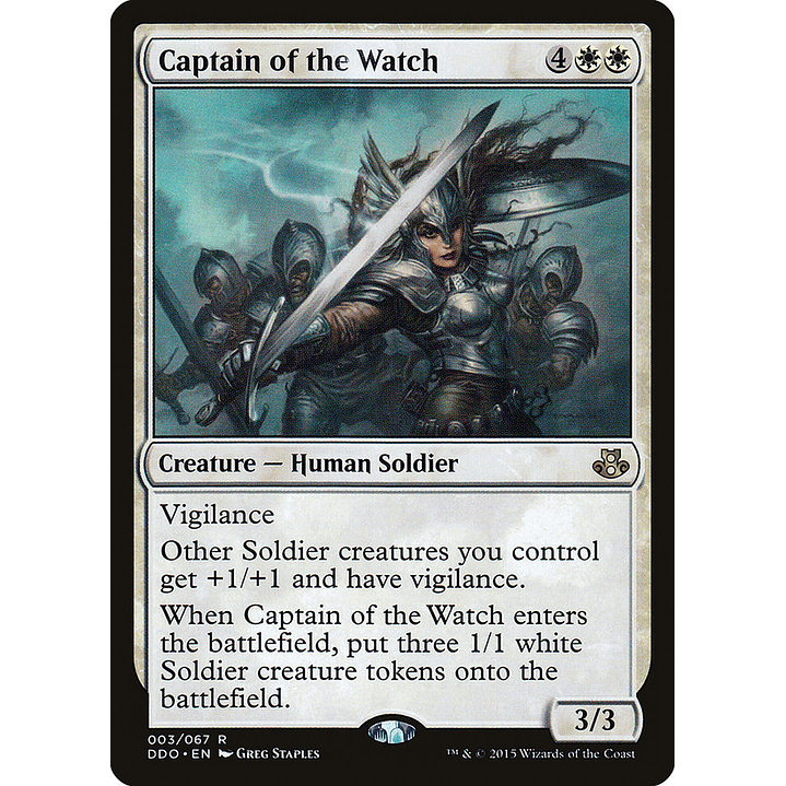Captain of the Watch | Inglés | NM | DDO 1