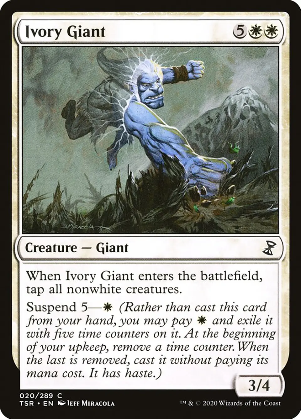 Ivory Giant | Inglés | NM | TSR 1