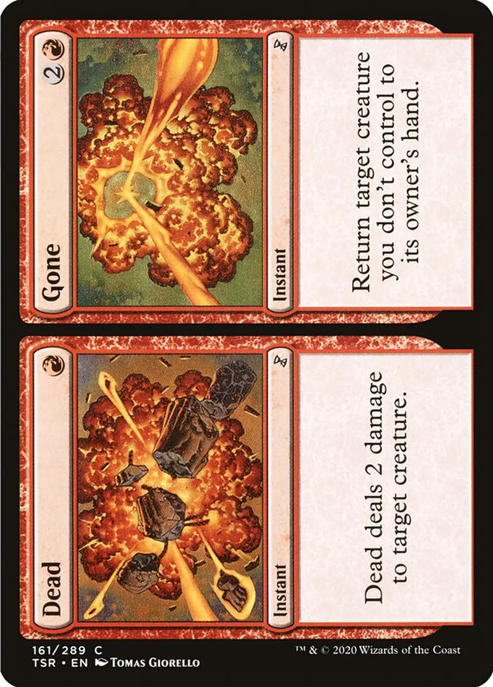 Dead // Gone | Inglés | NM | TSR 1