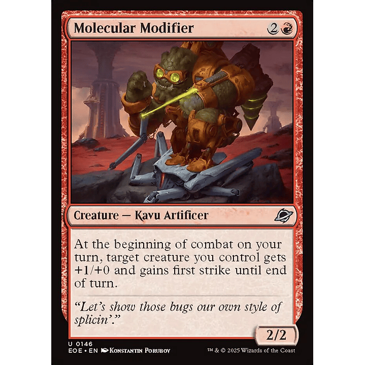 Molecular Modifier | Inglés | NM | EOE 1