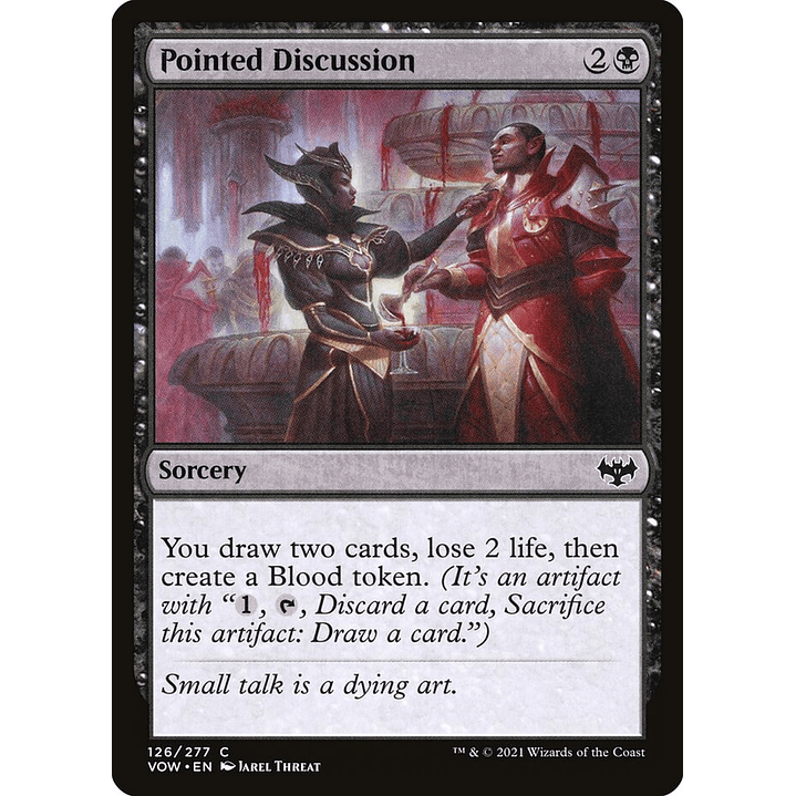 Pointed Discussion | Inglés | NM | VOW 1