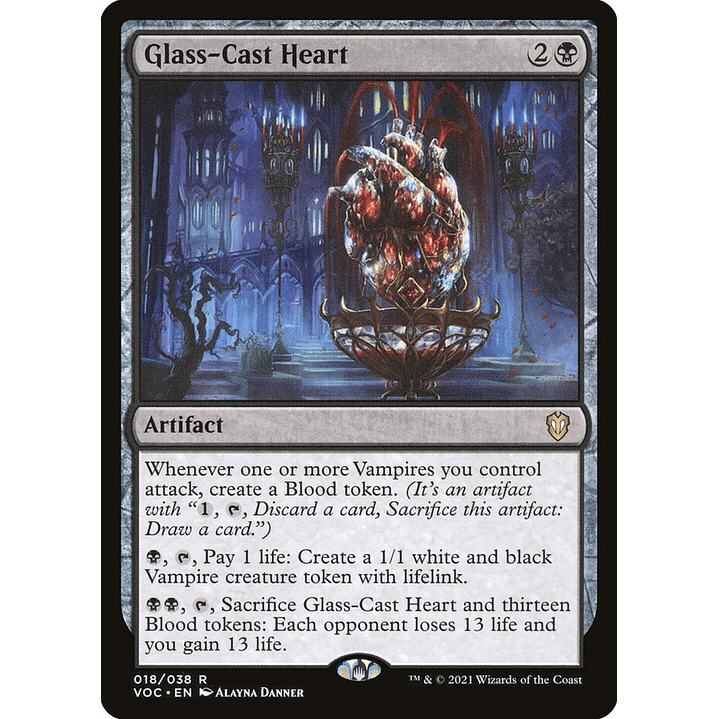 Glass-Cast Heart | Inglés | NM | VOC 1