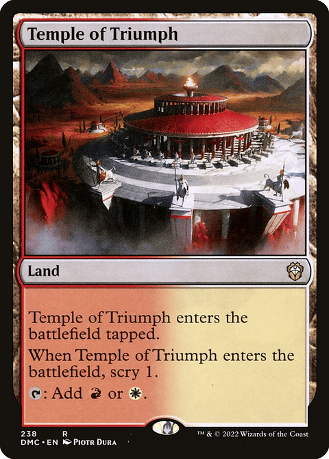 Temple of Triumph | Inglés | NM | DMC