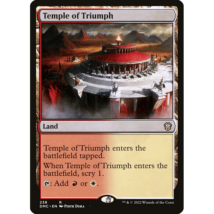 Temple of Triumph | Inglés | NM | DMC 1