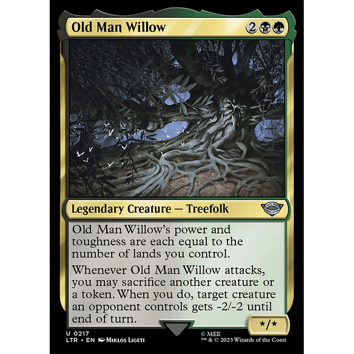 Old Man Willow | Inglés | NM | LTR 1