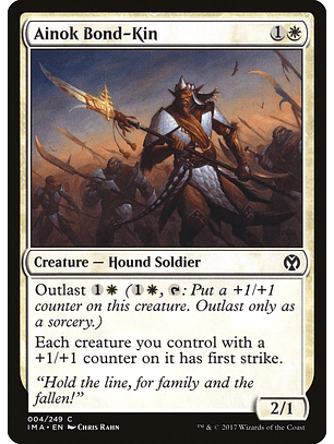 Ainok Bond-Kin | Inglés | NM | IMA