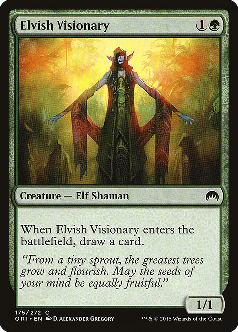 Elvish Visionary | Inglés | NM | ORI