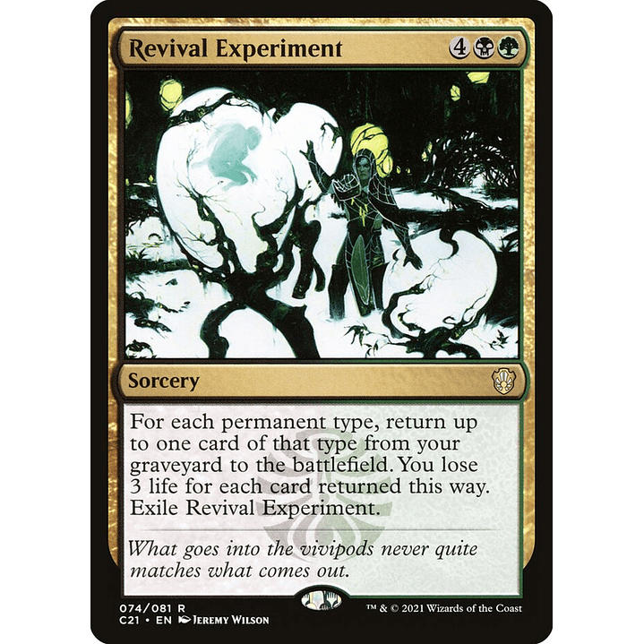 Revival Experiment | Inglés | NM | C21 1