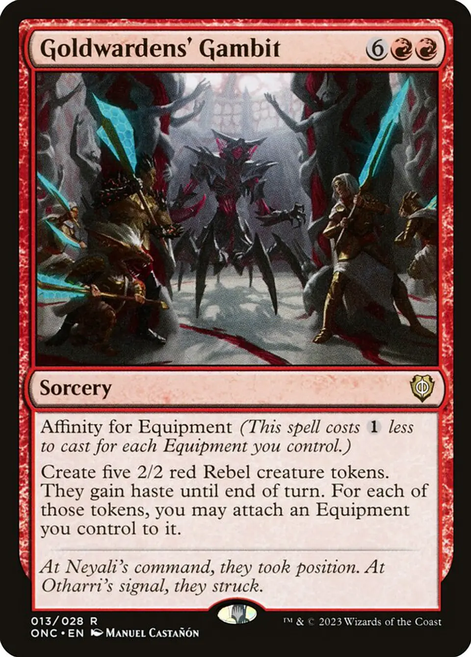 Goldwardens' Gambit | Inglés | NM | ONC 1