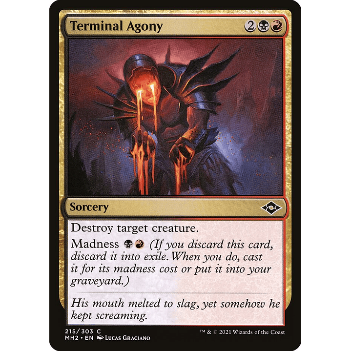 Terminal Agony | Inglés | NM | MH2 1
