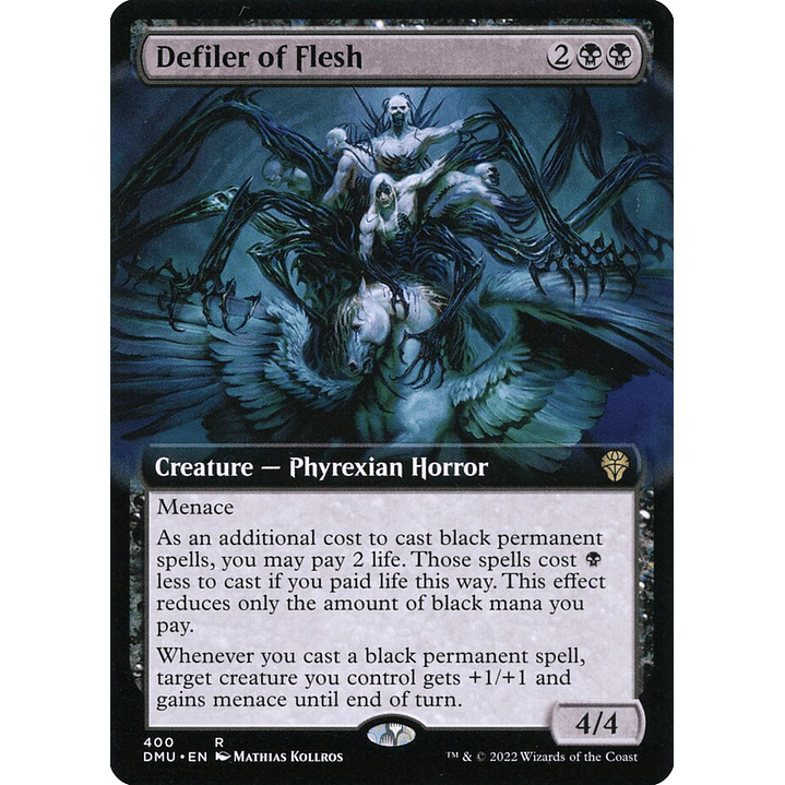 Defiler of Flesh (Extended Art) | Inglés | NM | DMU 1
