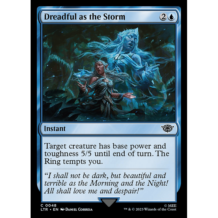 Dreadful as the Storm | Inglés | NM | LTR 1