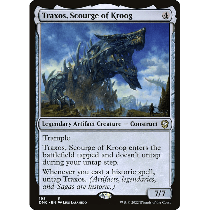 Traxos, Scourge of Kroog | Inglés | NM | DMC 1