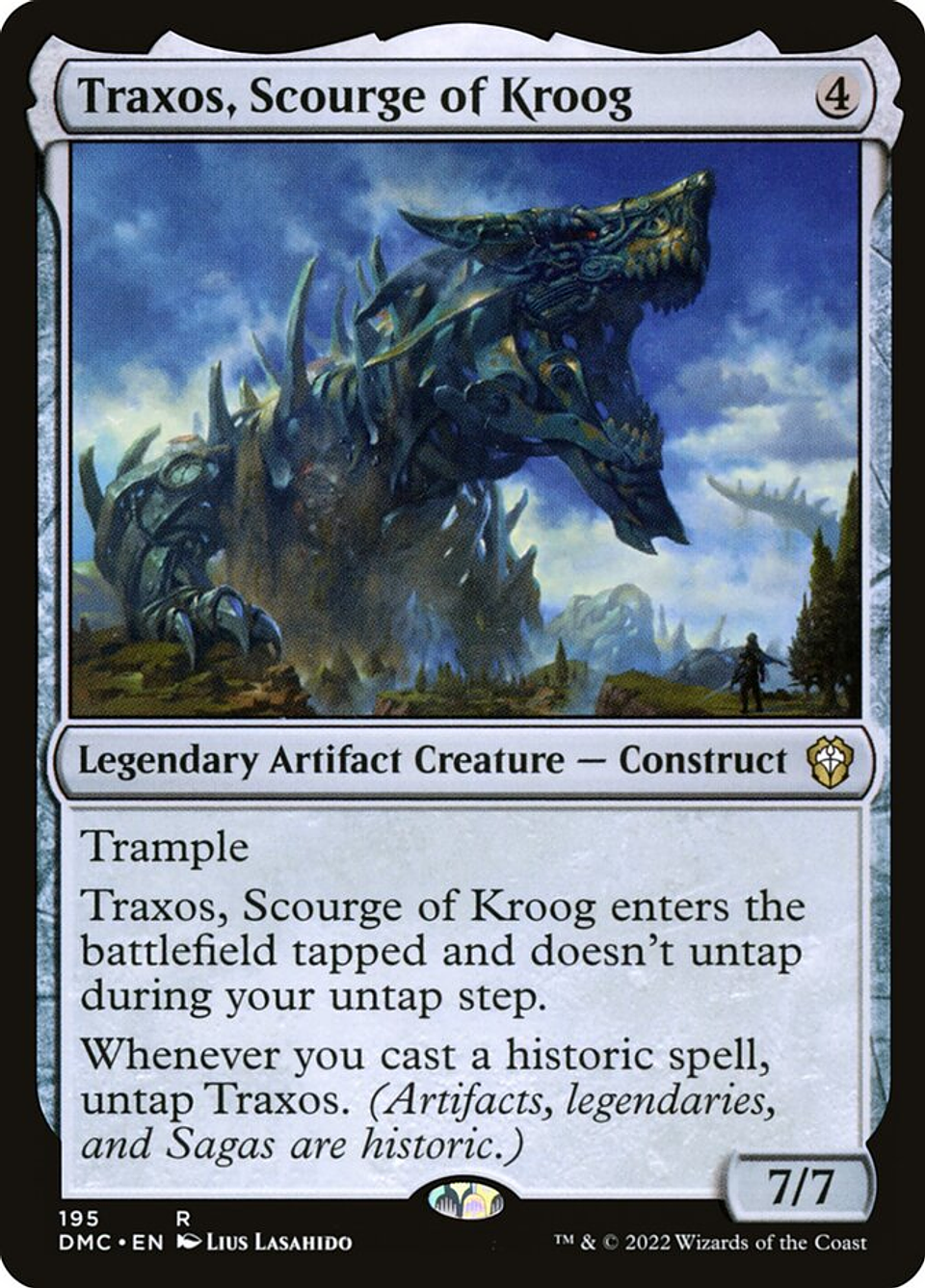 Traxos, Scourge of Kroog | Inglés | NM | DMC 1