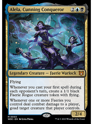 Alela, Cunning Conqueror (foil) | Español | NM | WOC