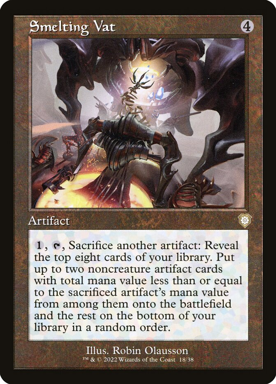 Smelting Vat (Retro Frame) | Inglés | NM | BRC 1