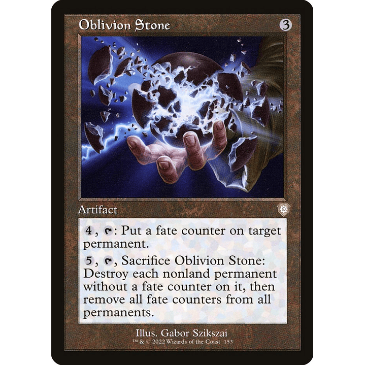 Oblivion Stone (Retro Frame) | Inglés | NM | BRC 1