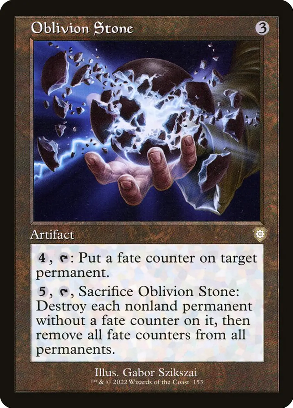 Oblivion Stone (Retro Frame) | Inglés | NM | BRC 1