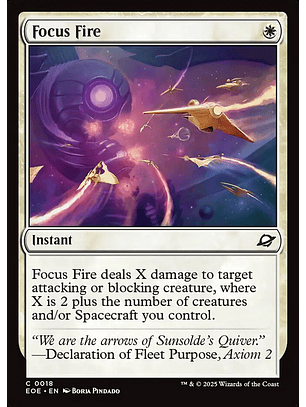 Focus Fire | Inglés | NM | EOE