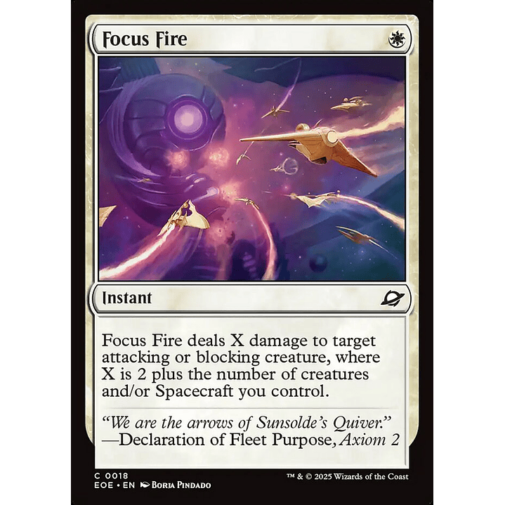 Focus Fire | Inglés | NM | EOE 1