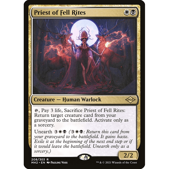 Priest of Fell Rites | Inglés | NM | MH2 1