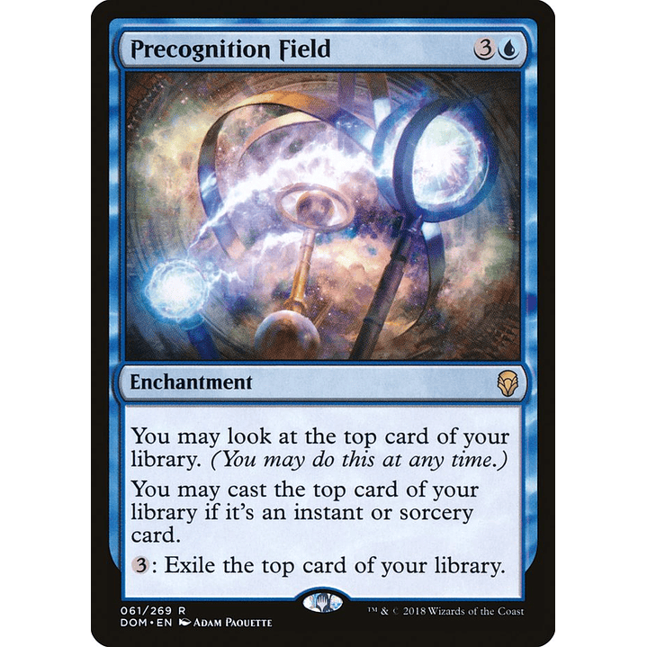 Precognition Field | Inglés | NM | DOM 1
