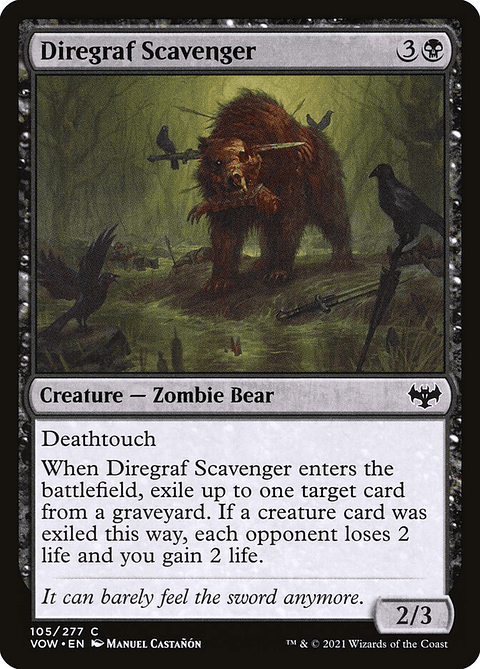 Diregraf Scavenger (foil) | Inglés | NM | VOW