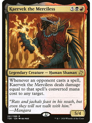Kaervek the Merciless | Inglés | NM | TSR